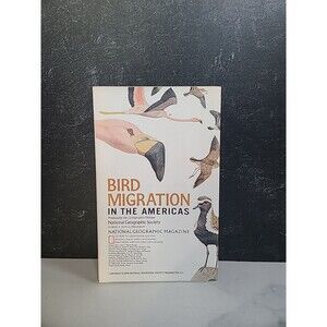 1979 Bird Migration in the Americas - Two Sided Map National Geographic